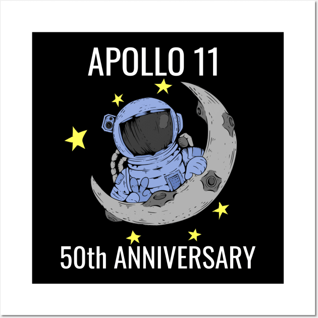 Apollo 11 50th Anniversary Wall Art by artbypond